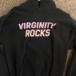 Virginity rocks hoodie
